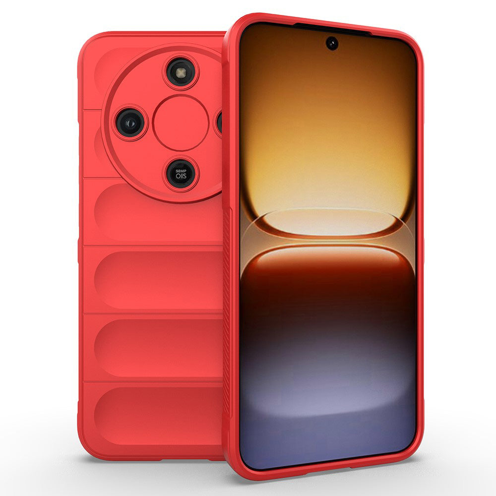 Ovitek za Honor Magic8 Lite, Techsuit, Magic Shield, Rdeča