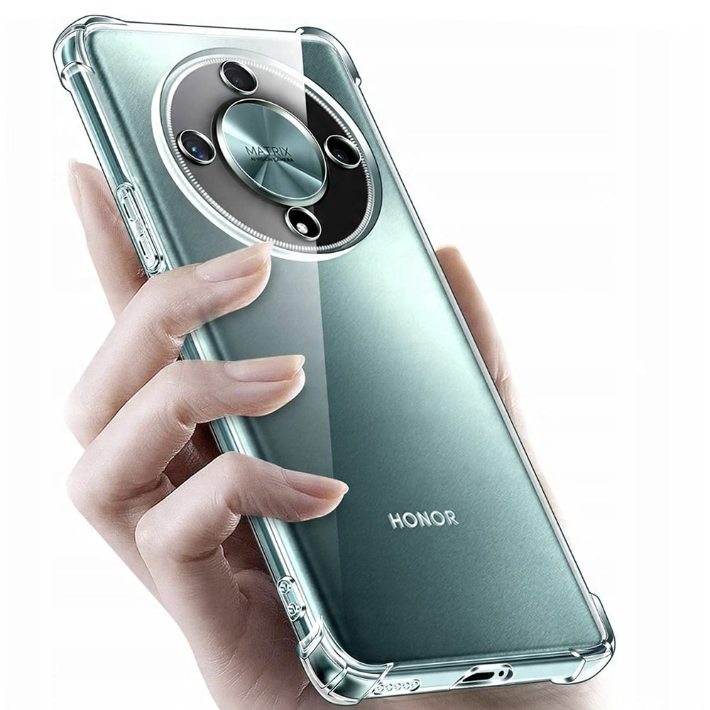Ovitek za Honor Magic8 Lite, Techsuit, Shockproof Clear, Prozoren