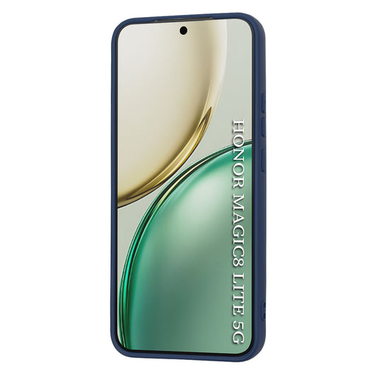 Ovitek za Honor Magic8 Lite, Techsuit, SoftFlex, Mornarsko modra