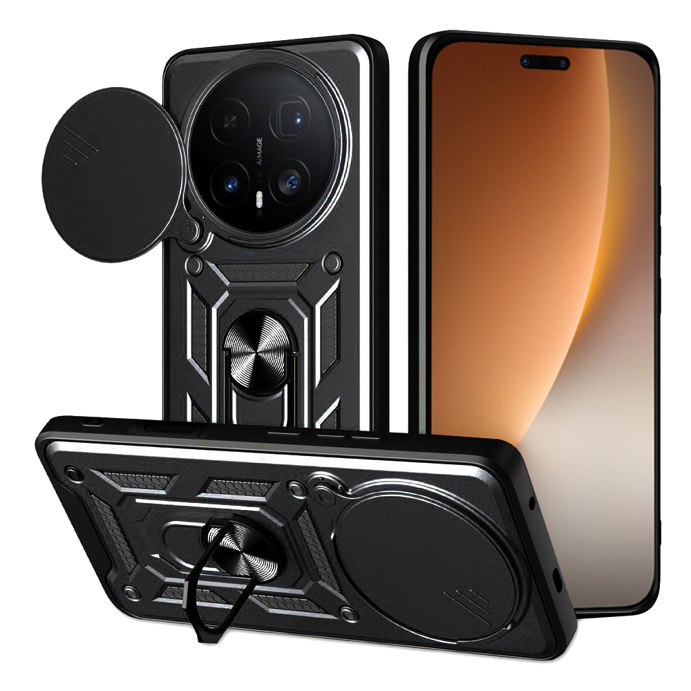 Ovitek za Honor Magic8 Pro, Techsuit, CamShield, Črn