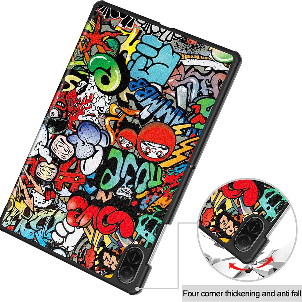 Ovitek za Honor Pad X8a, Techsuit, FoldPro Urban Vibe, večbarven