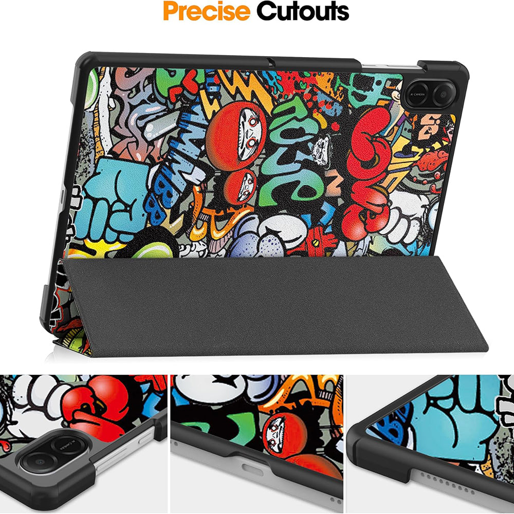 Ovitek za Honor Pad X8a, Techsuit, FoldPro Urban Vibe, večbarven