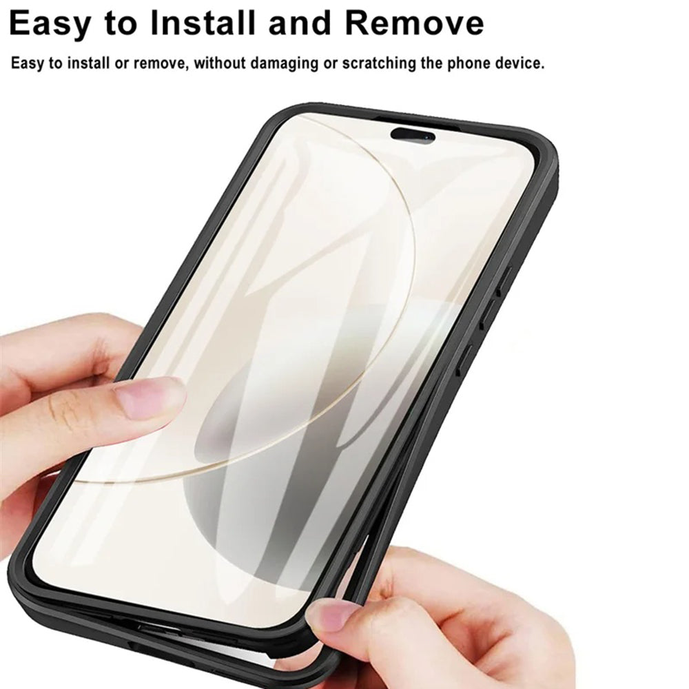 Ovitek za Honor X5c Plus, Techsuit, ColorVerse 360, Roza