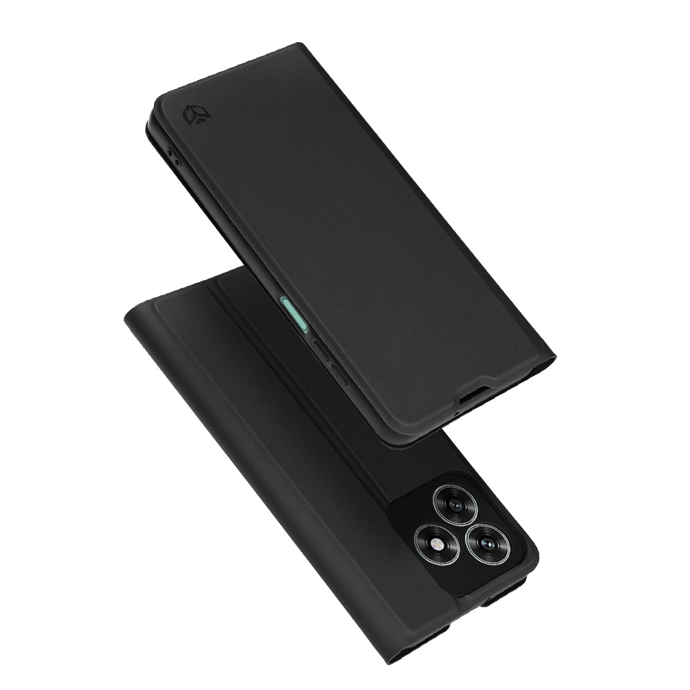 Ovitek za Honor X5c Plus, Techsuit, Magskin Book, črn