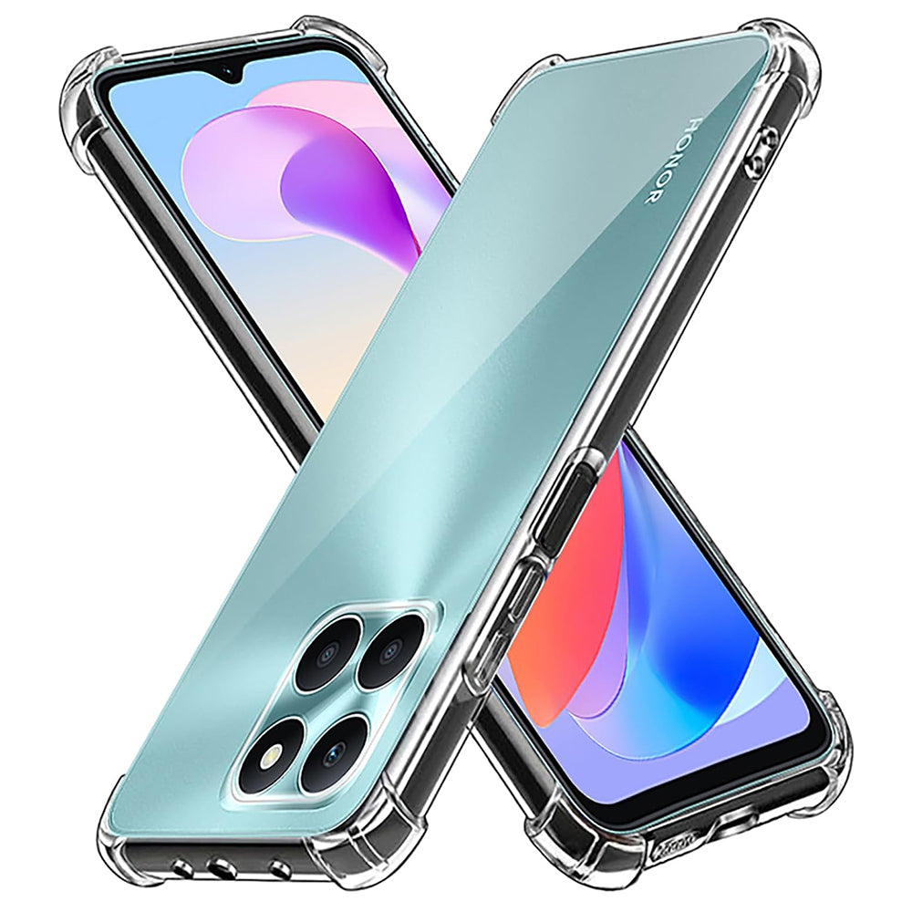 Ovitek za Honor X6a, Techsuit, Shockproof Clear, Prozoren
