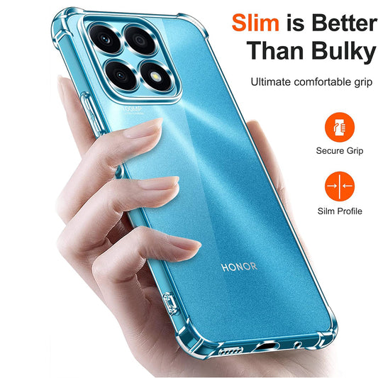 Ovitek za Honor X8a, Techsuit, Proti udarcem Prozoren
