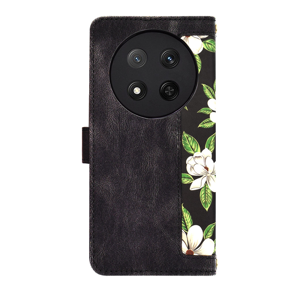Ovitek za Honor X9c / Magic7 Lite, Techsuit, FlipCraft, Črn