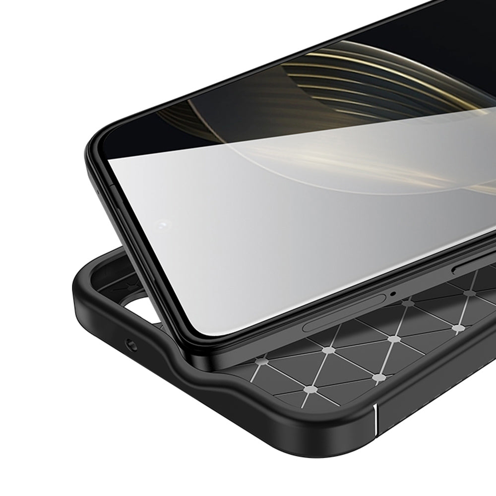 Ovitek za Huawei nova 12s / nova 11, Techsuit, CarbonFiber, Črn