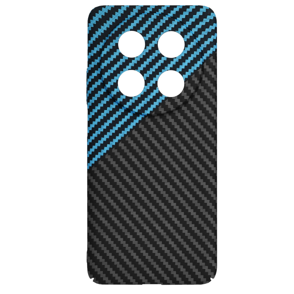 Ovitek za Huawei nova 13i / nova 12i, Techsuit, Carbonite FiberShell, Črno modra