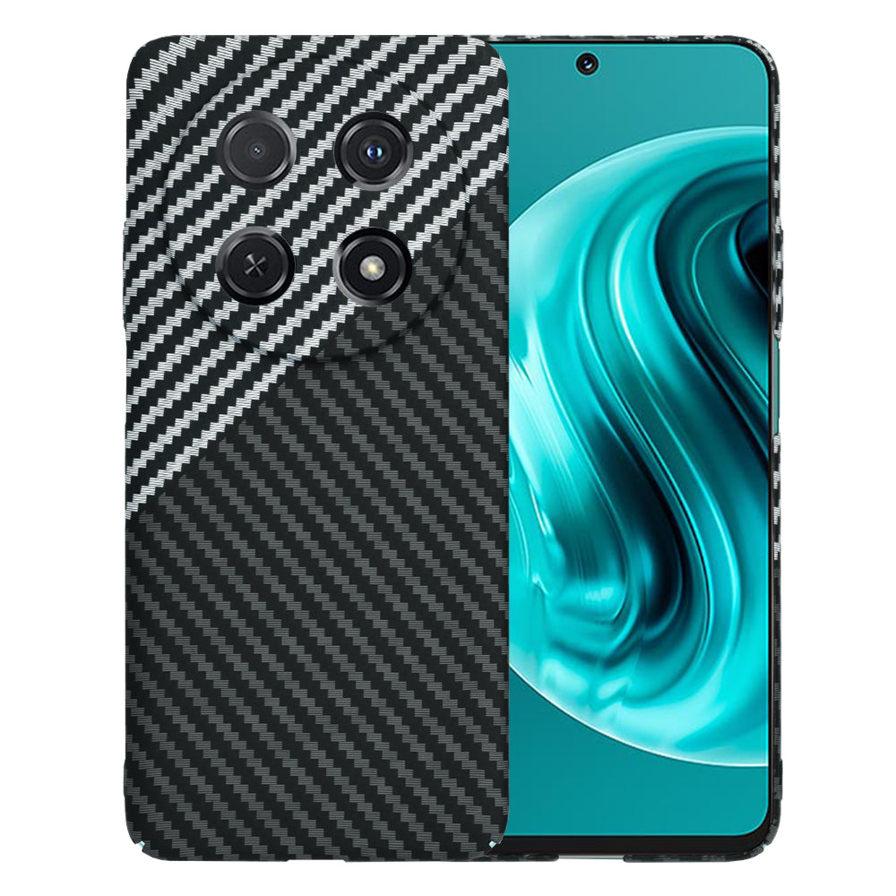 Ovitek za Huawei nova 13i / nova 12i, Techsuit, Carbonite FiberShell, Črno Siva