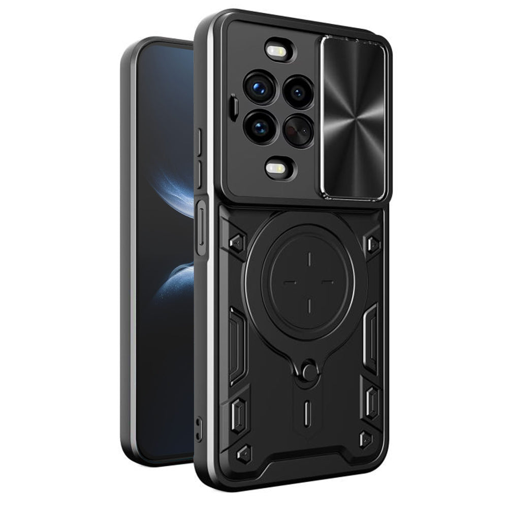 Ovitek za Huawei nova 14 Pro, Techsuit, CamGuard Pro, Črn