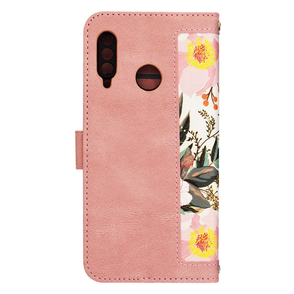 Ovitek za Huawei P30 lite New Edition / P30 lite, Techsuit, FlipCraft, roza