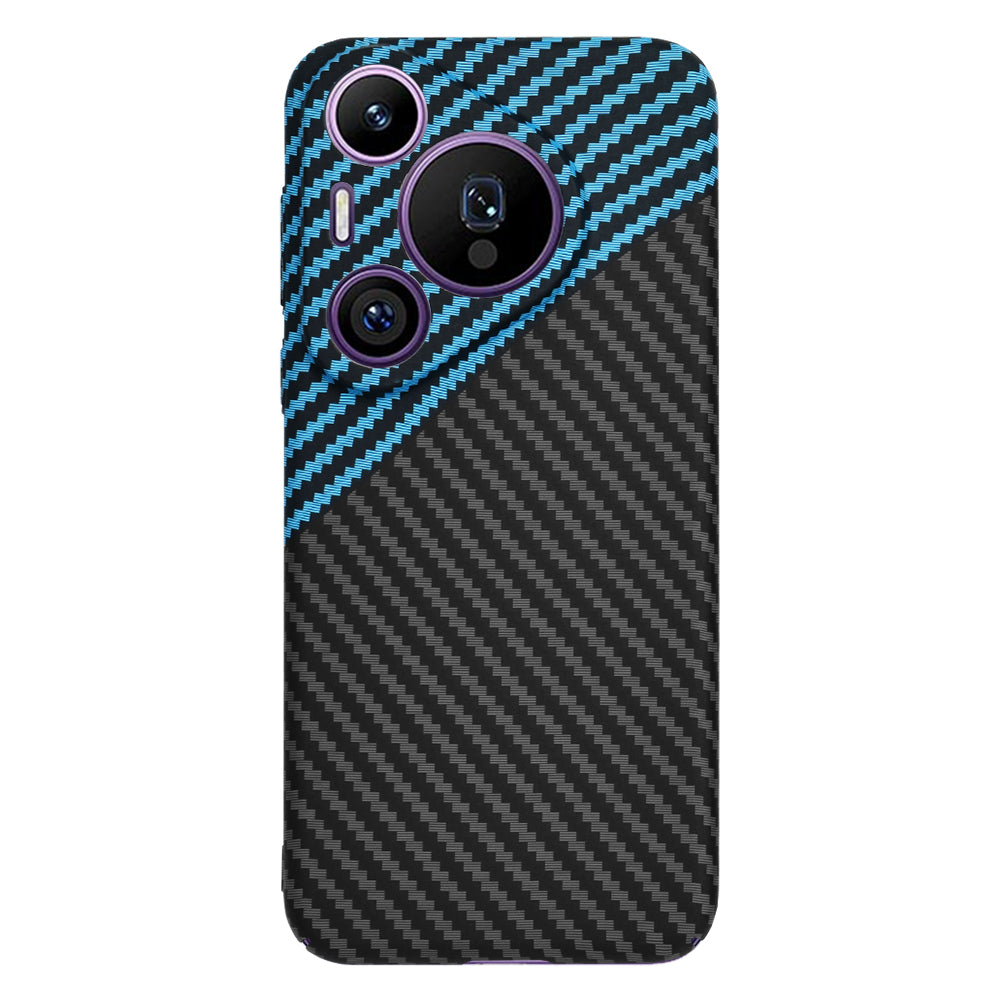 Ovitek za Huawei Pura 70 Pro, Techsuit, Carbonite FiberShell, Črno Modra