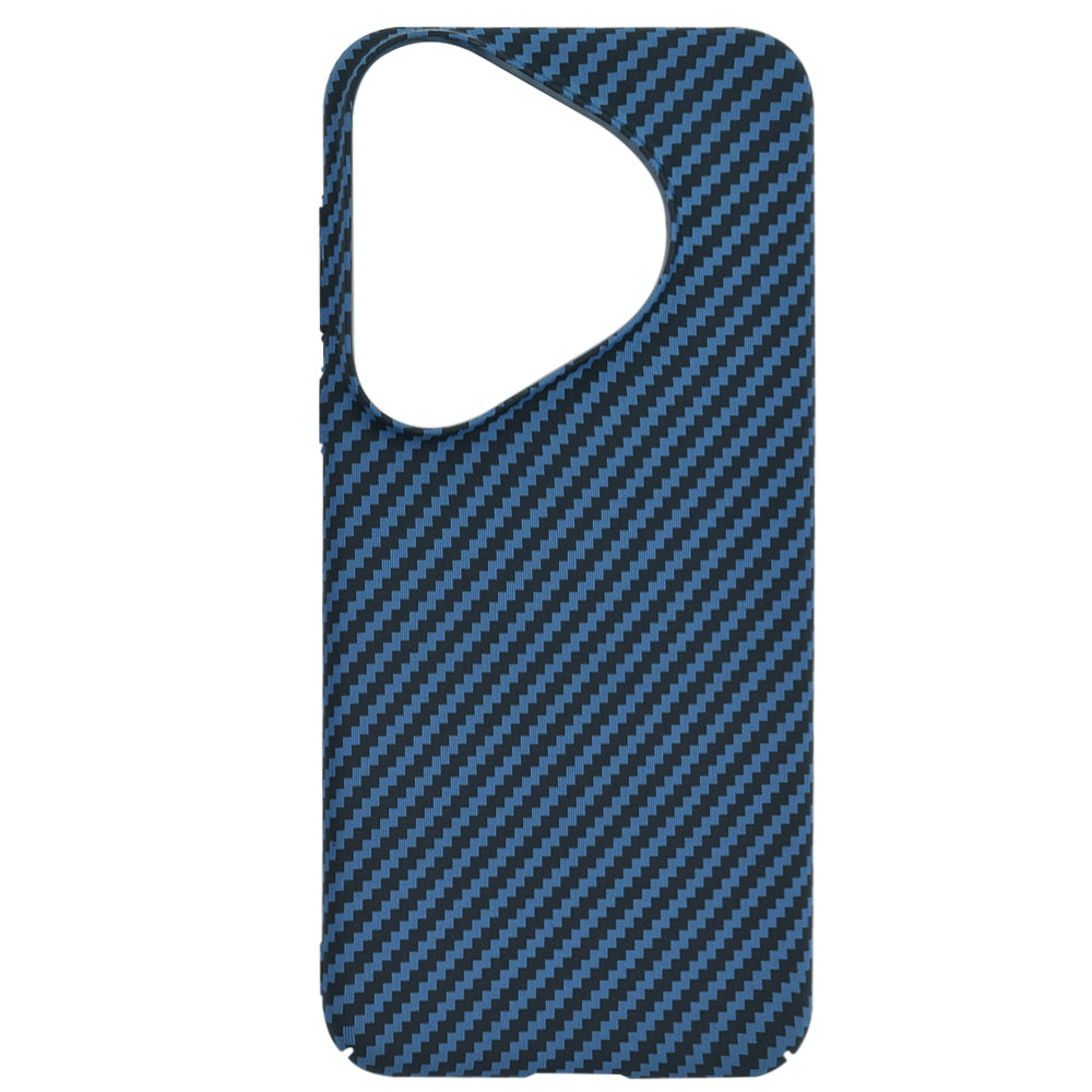 Ovitek za Huawei Pura 70 Pro, Techsuit, Carbonite FiberShell, Turkizna