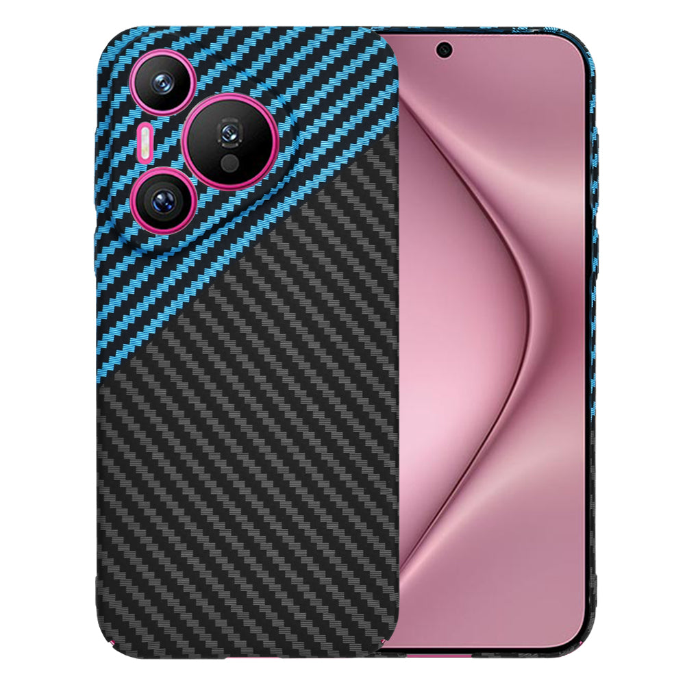 Ovitek za Huawei Pura 70, Techsuit, Carbonite FiberShell, Črno Modra