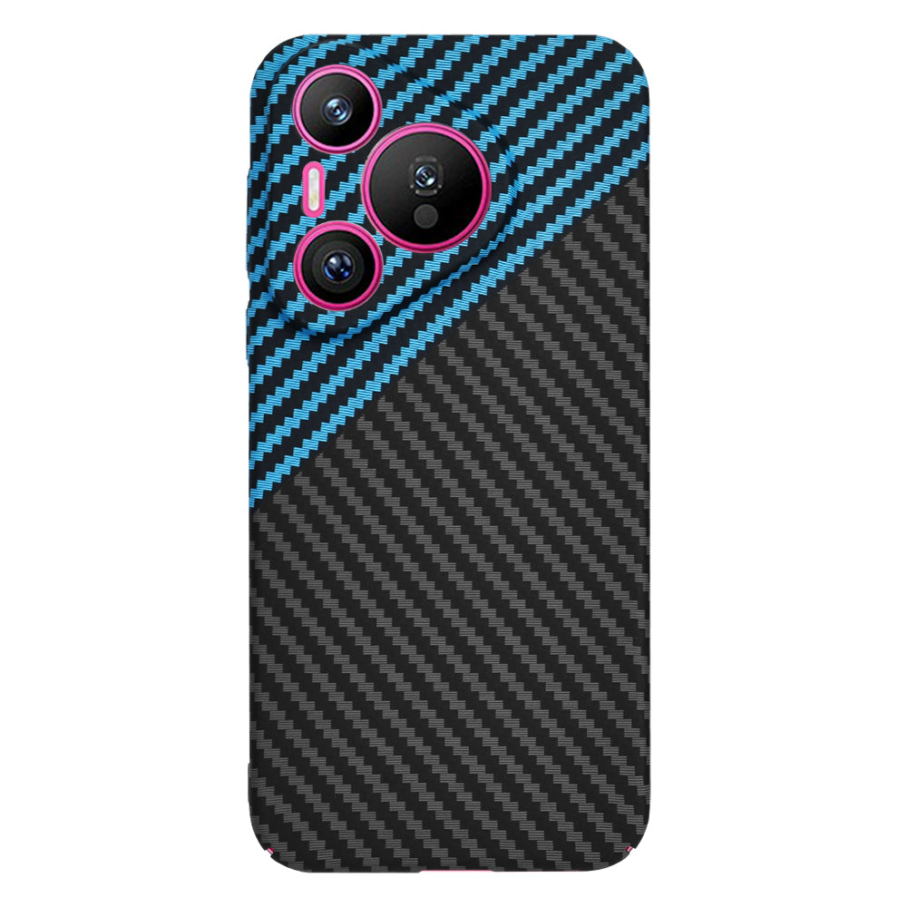 Ovitek za Huawei Pura 70, Techsuit, Carbonite FiberShell, Črno Modra