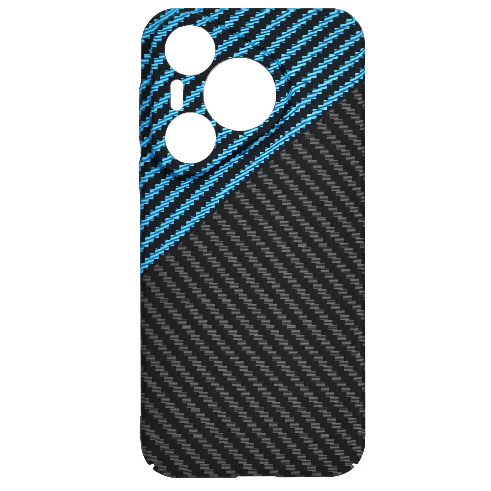 Ovitek za Huawei Pura 70, Techsuit, Carbonite FiberShell, Črno Modra