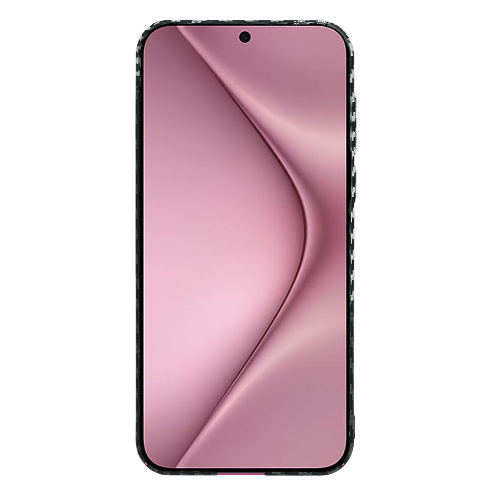 Ovitek za Huawei Pura 70, Techsuit, Carbonite FiberShell, Črno Siva