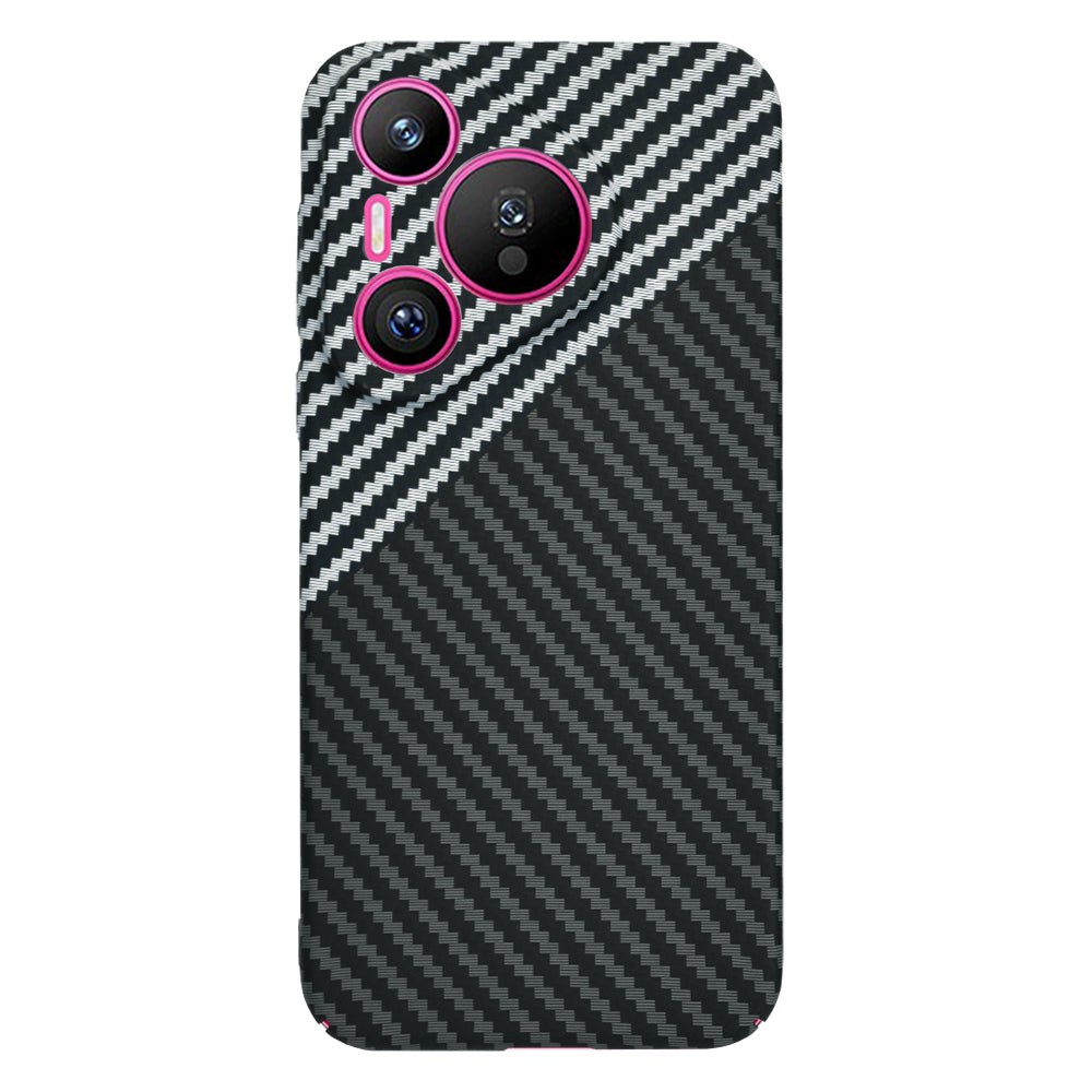 Ovitek za Huawei Pura 70, Techsuit, Carbonite FiberShell, Črno Siva
