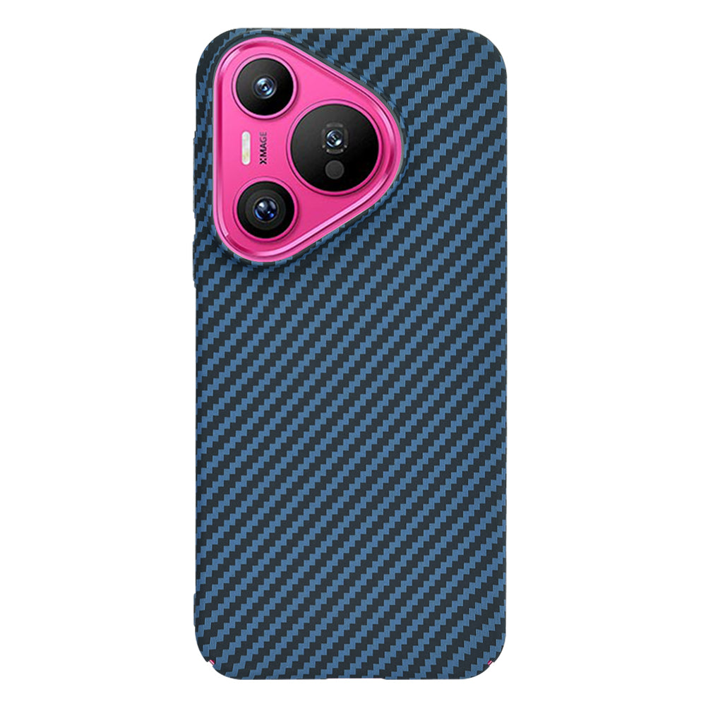Ovitek za Huawei Pura 70, Techsuit, Carbonite FiberShell, turkizna