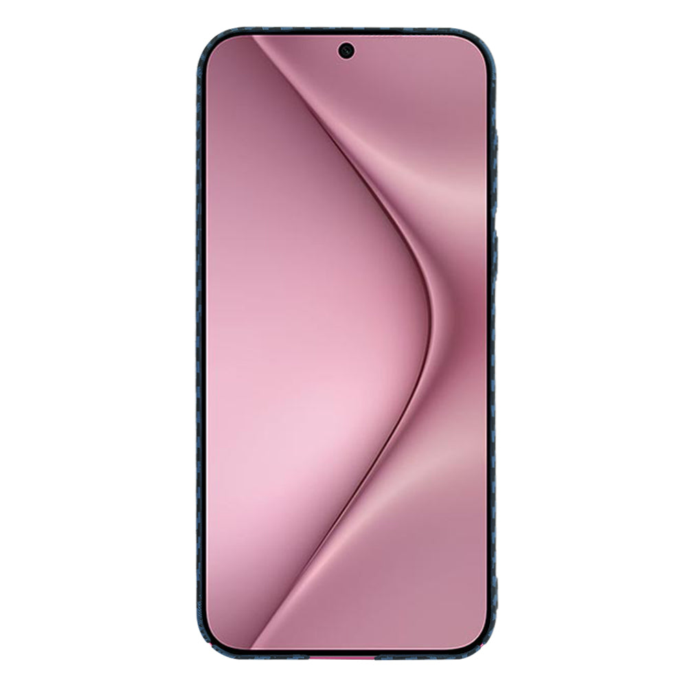 Ovitek za Huawei Pura 70, Techsuit, Carbonite FiberShell, turkizna