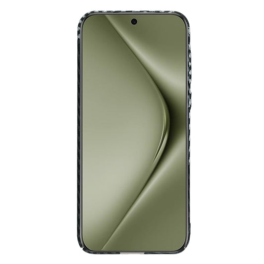 Ovitek za Huawei Pura 70 Ultra, Techsuit, Carbonite FiberShell, Črno Siva