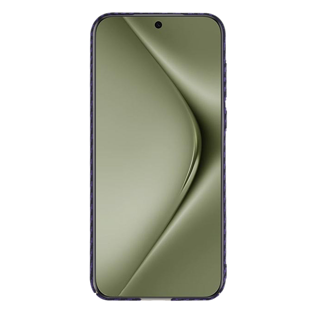 Ovitek za Huawei Pura 70 Ultra, Techsuit, Carbonite FiberShell, Vijoličen