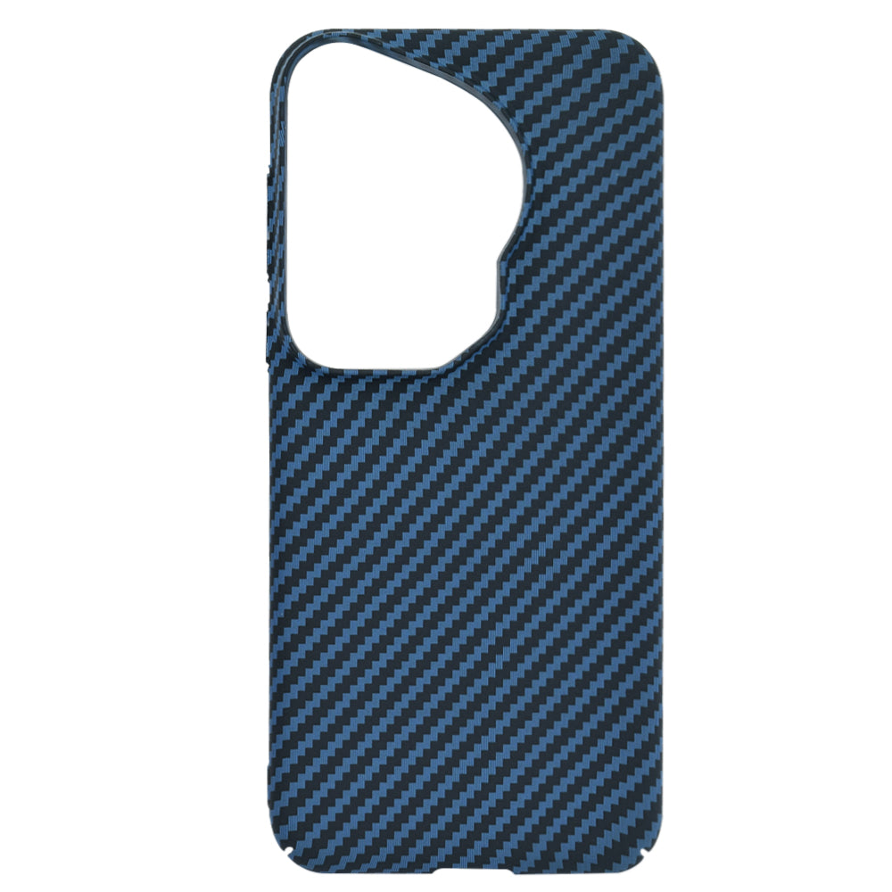 Ovitek za Huawei Pura 70 Ultra, Techsuit, Carbonite FiberShell, turkizna