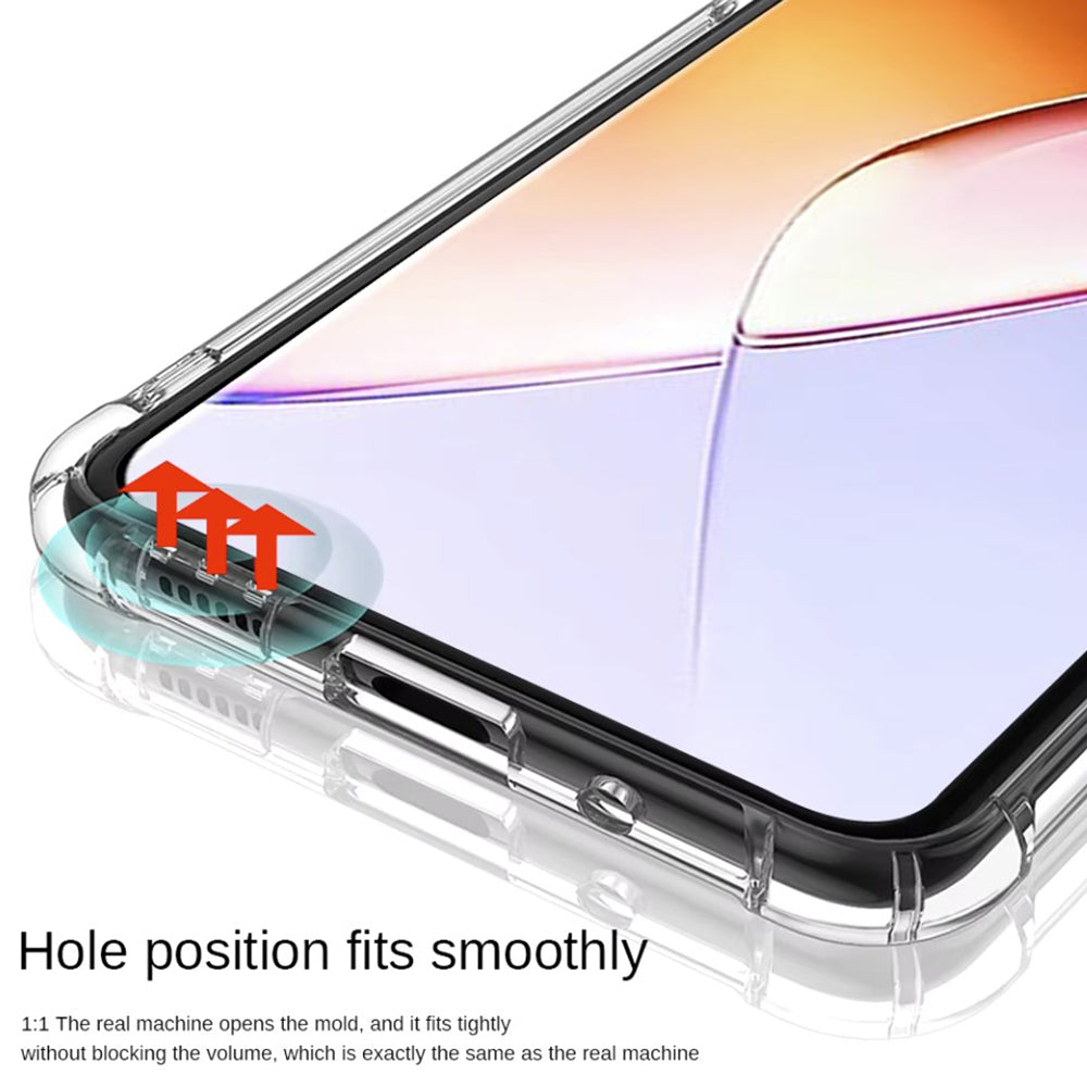 Ovitek za Infinix Note 40 Pro+, Techsuit, Shockproof Clear, Prozoren