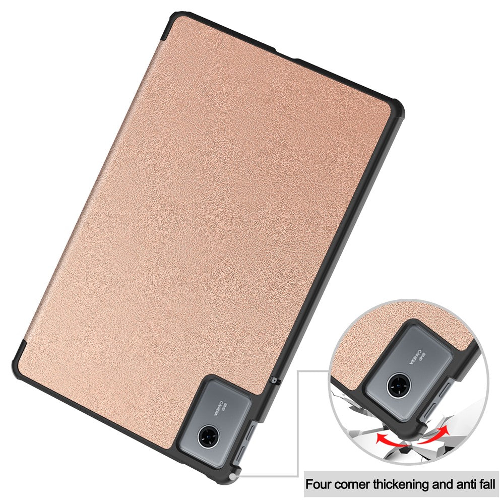 Ovitek za Lenovo Idea Tab 11, Techsuit, FoldPro, Rožnato Zlata