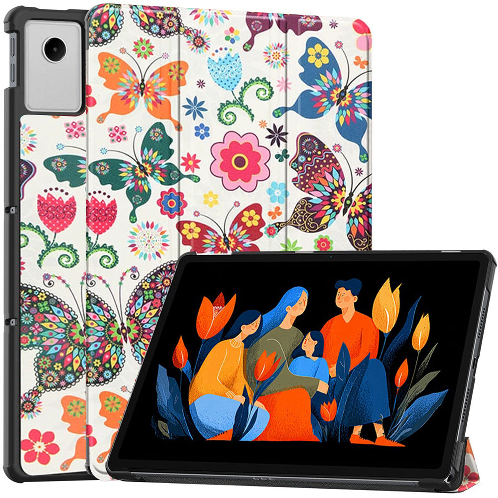 Ovitek za Lenovo Idea Tab Plus, Techsuit, FoldPro Butterfly, Večbarvno