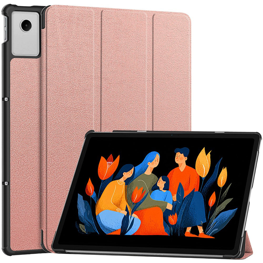 Ovitek za Lenovo Idea Tab Plus, Techsuit, FoldPro, Rožnato zlata
