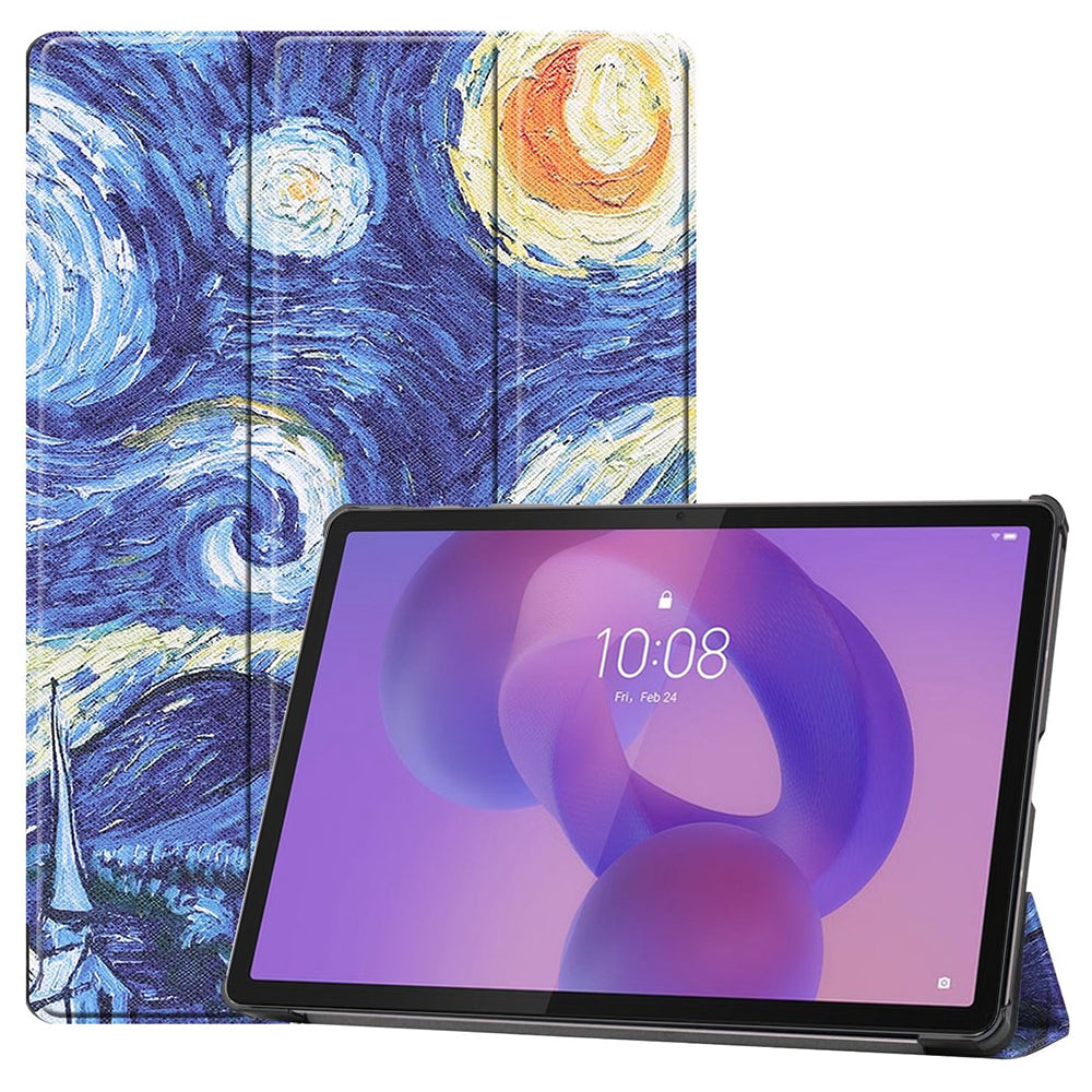 Ovitek za Lenovo Idea Tab Pro, Techsuit, FoldPro Starry Night, Večbarvno