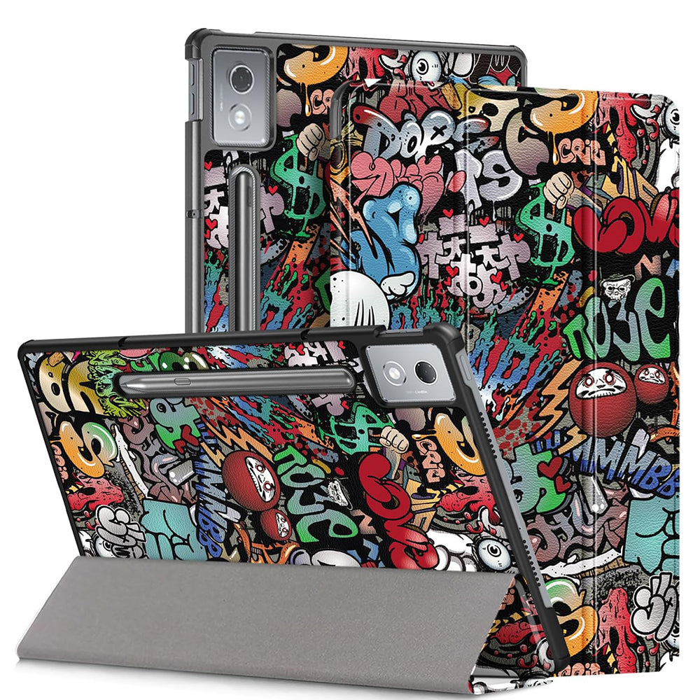 Ovitek za Lenovo Idea Tab Pro, Techsuit, FoldPro Urban Vibe, večbarven