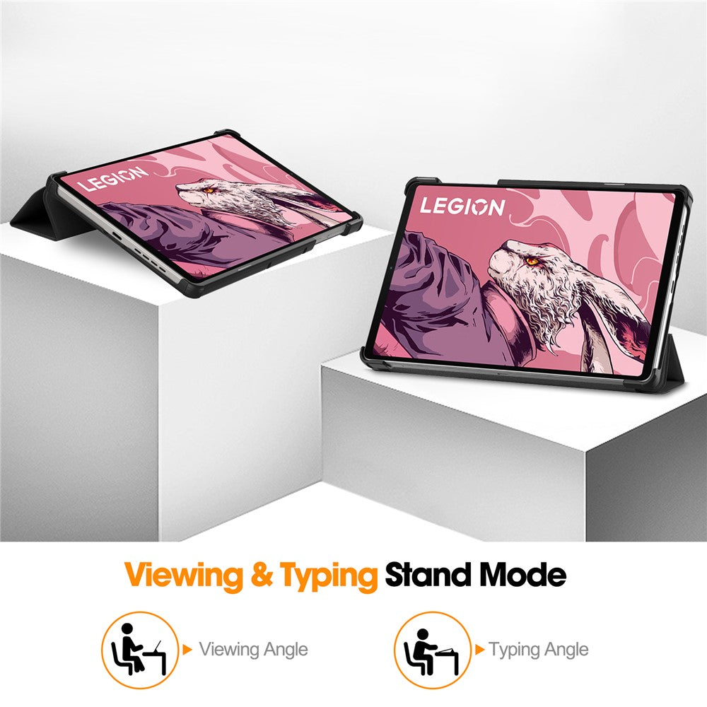 Ovitek za Lenovo Legion Y700 (2025), Techsuit, FoldPro, Črn