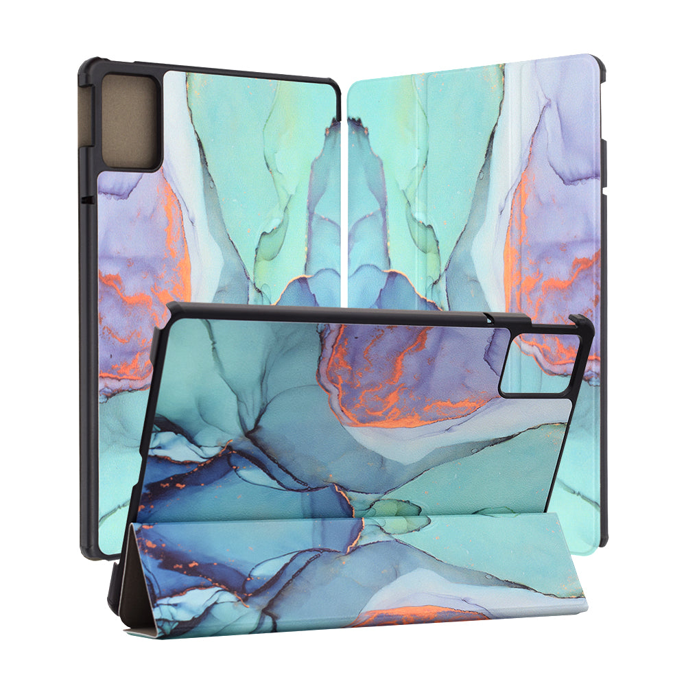 Ovitek za Lenovo Tab M11, Techsuit, FoldPro Green Time, večbarven