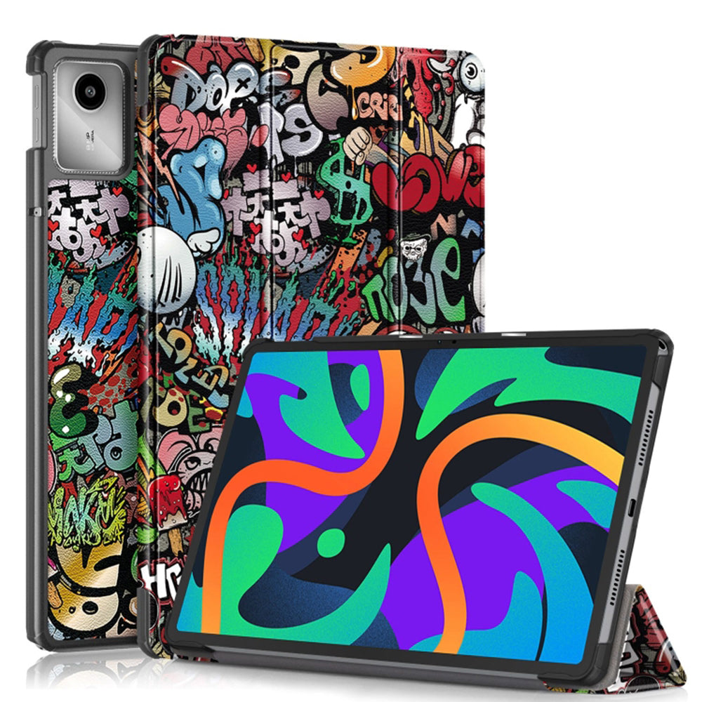 Ovitek za Lenovo Tab M11, Techsuit, FoldPro Urban Vibe, večbarven