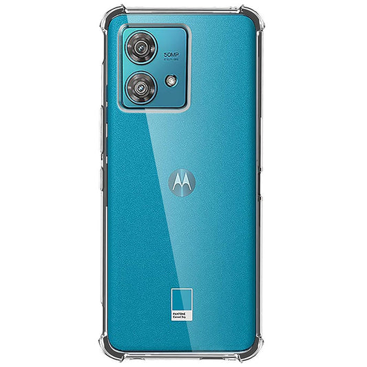Ovitek za Motorola Edge 40 Neo, Techsuit, odporen na udarce, prozoren