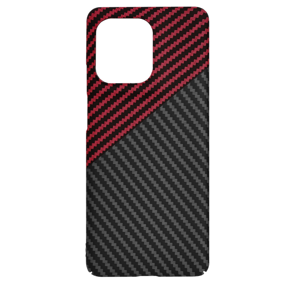 Ovitek za Motorola Edge 50 Pro, Techsuit, Carbonite FiberShell, Črno Rdeč