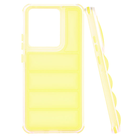 Ovitek za Motorola Edge 50 Pro, Techsuit, Wave Shield, rumen