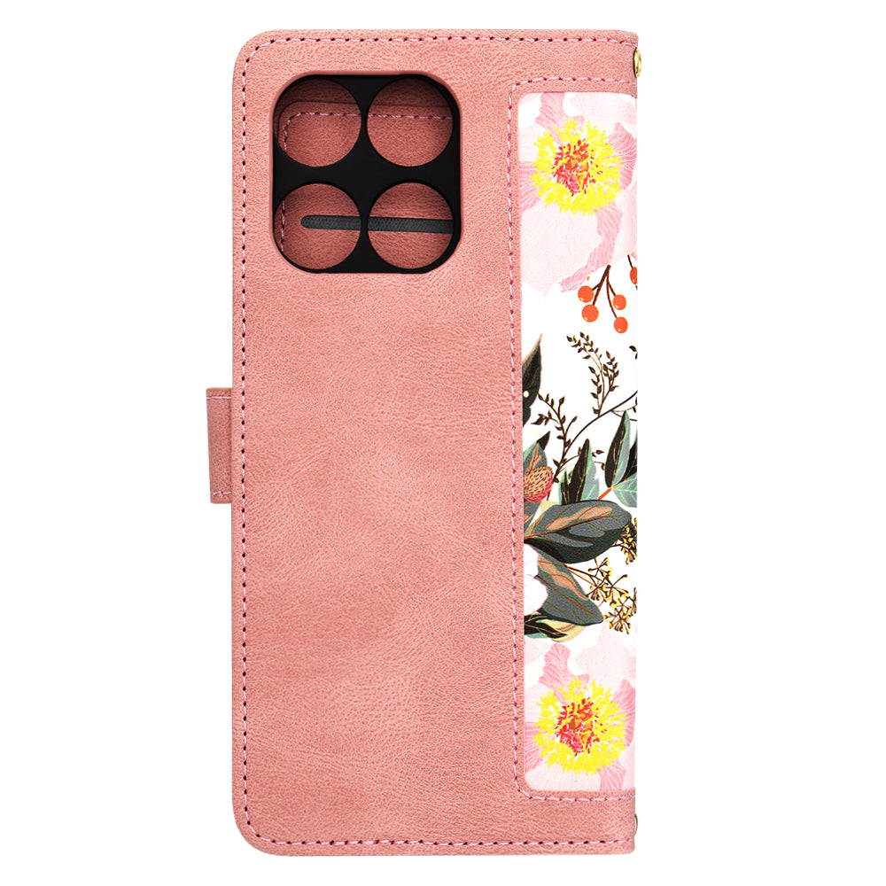 Ovitek za Motorola Edge 60 Fusion / Edge 60, Techsuit, FlipCraft, roza