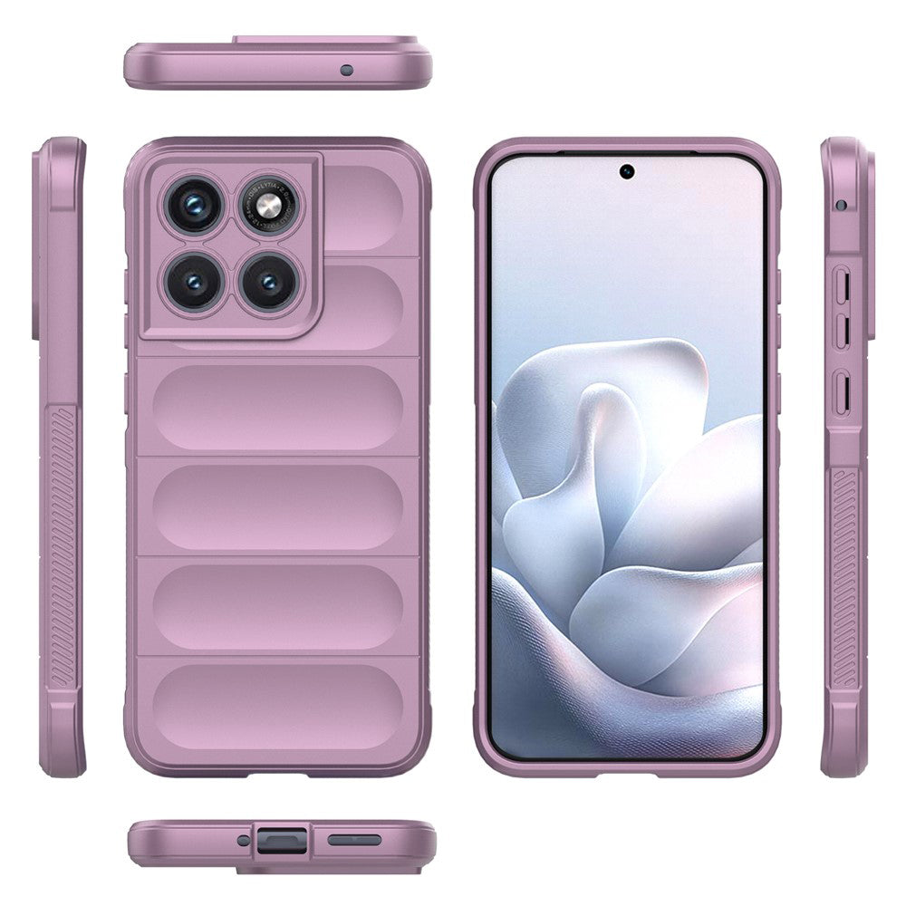 Ovitek za Motorola Edge 70 Fusion, Techsuit, Magic Shield, Vijoličen