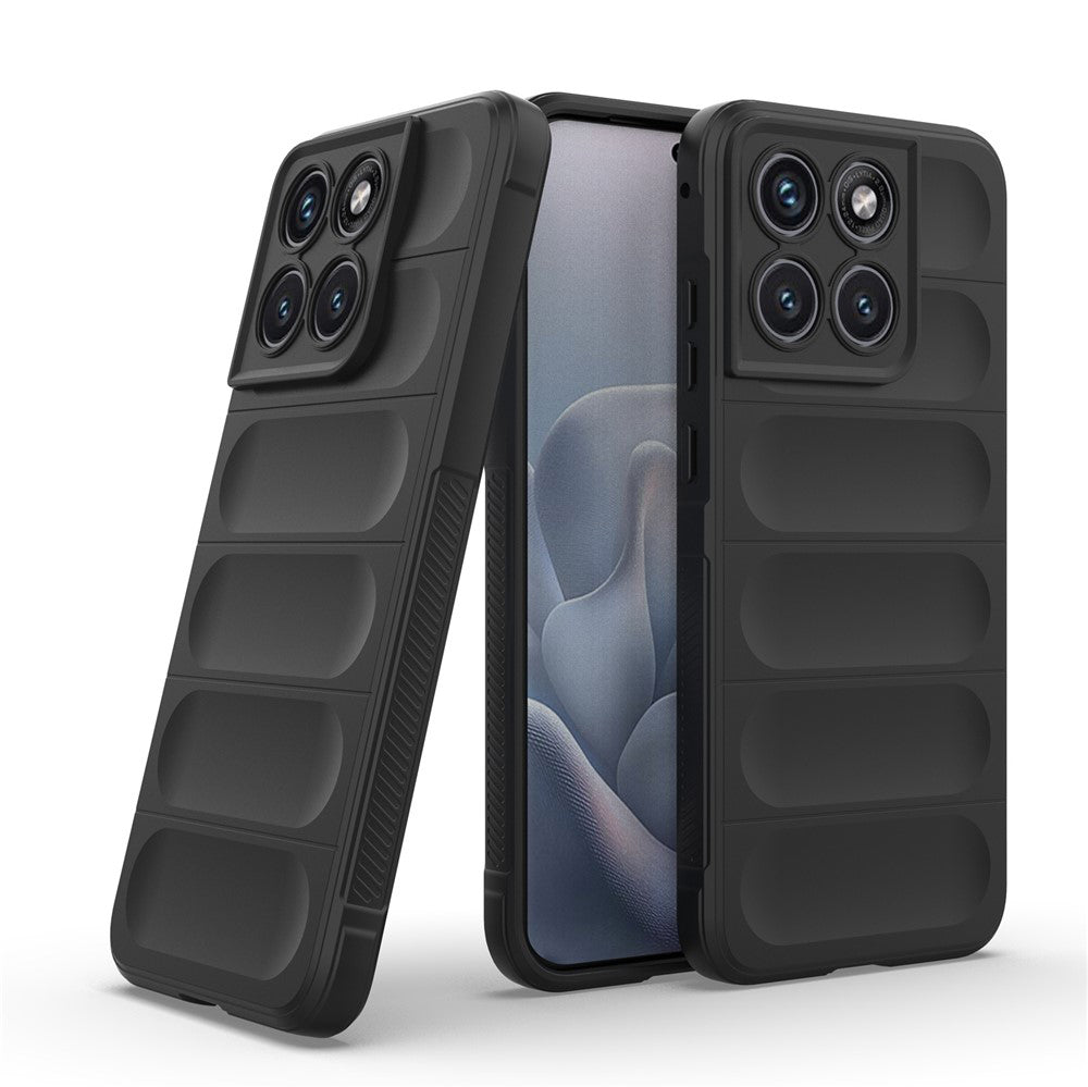Ovitek za Motorola Edge 70 Fusion, Techsuit, Magic Shield, Črn