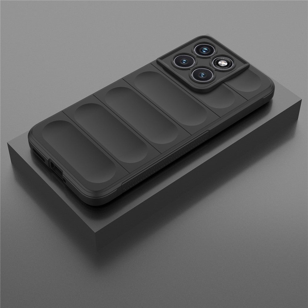 Ovitek za Motorola Edge 70 Fusion, Techsuit, Magic Shield, Črn