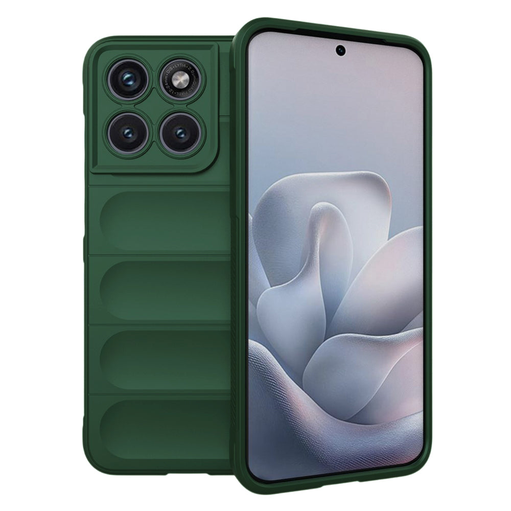 Ovitek za Motorola Edge 70 Fusion, Techsuit, Magic Shield, Zeleno