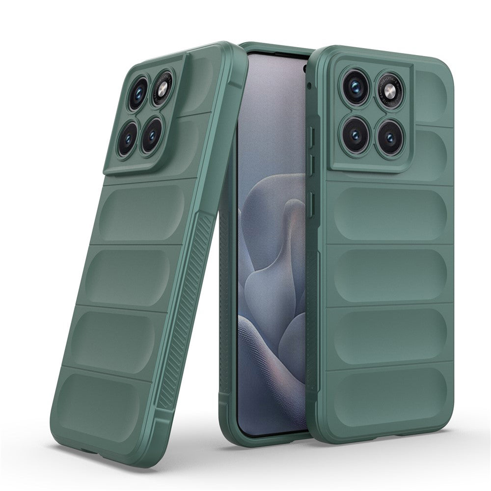 Ovitek za Motorola Edge 70 Fusion, Techsuit, Magic Shield, Zeleno