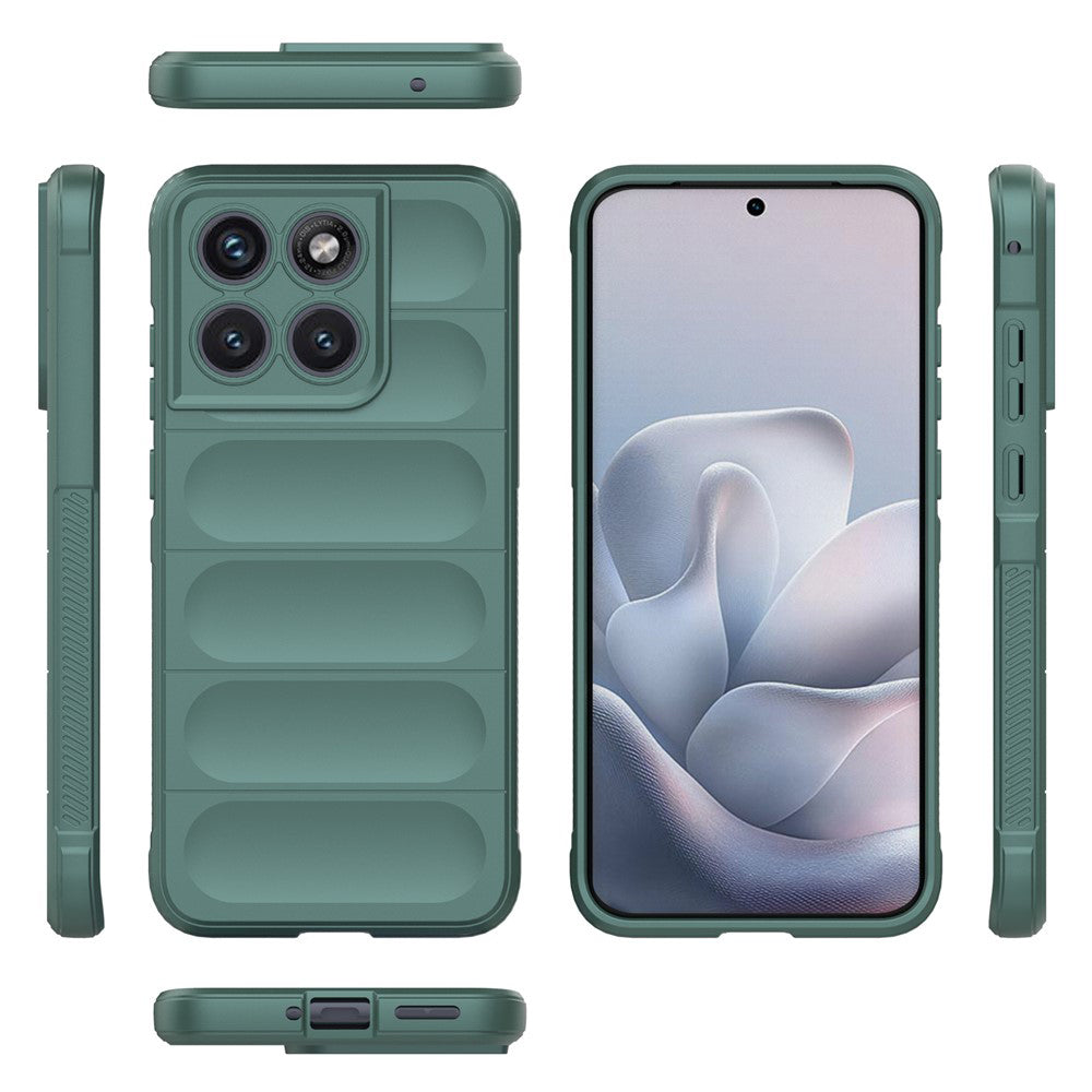 Ovitek za Motorola Edge 70 Fusion, Techsuit, Magic Shield, Zeleno