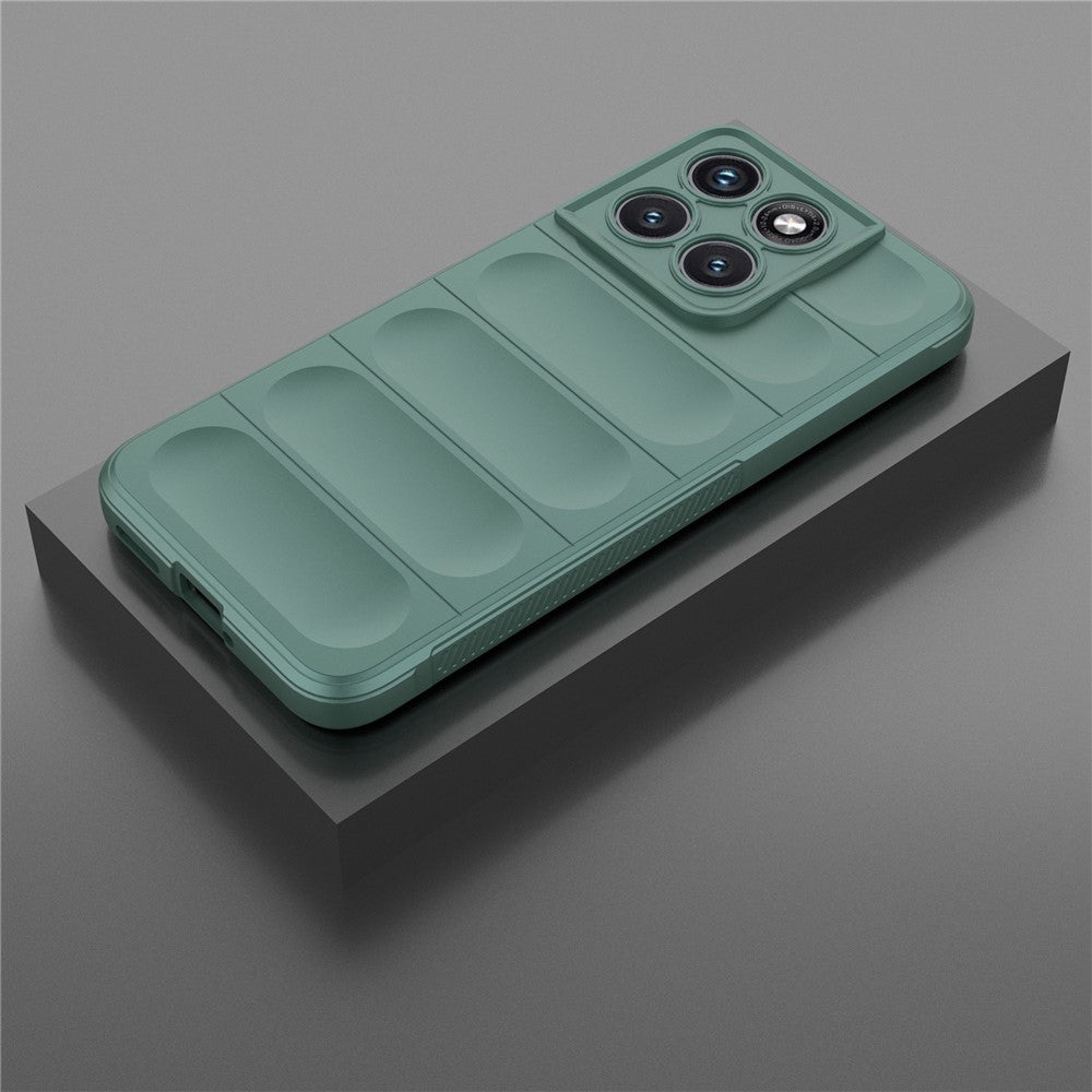 Ovitek za Motorola Edge 70 Fusion, Techsuit, Magic Shield, Zeleno