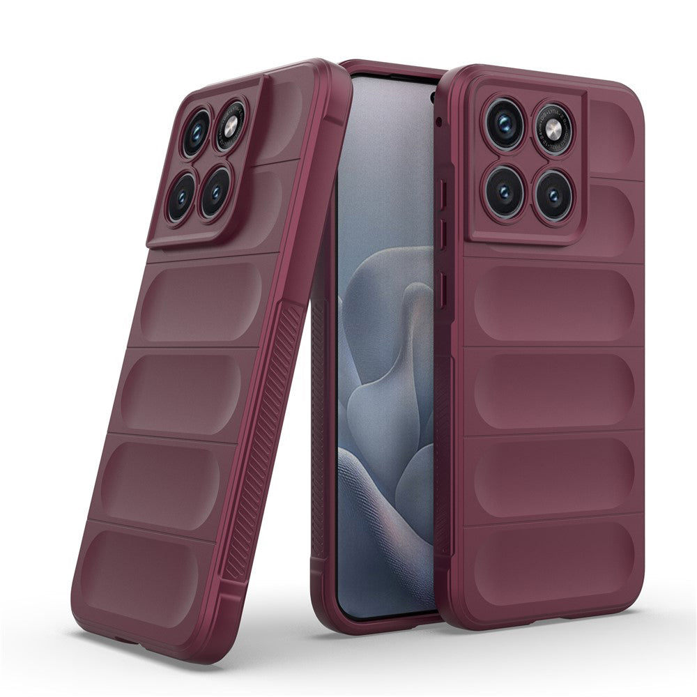 Ovitek za Motorola Edge 70 Fusion, Techsuit, Magic Shield, Vijoličen