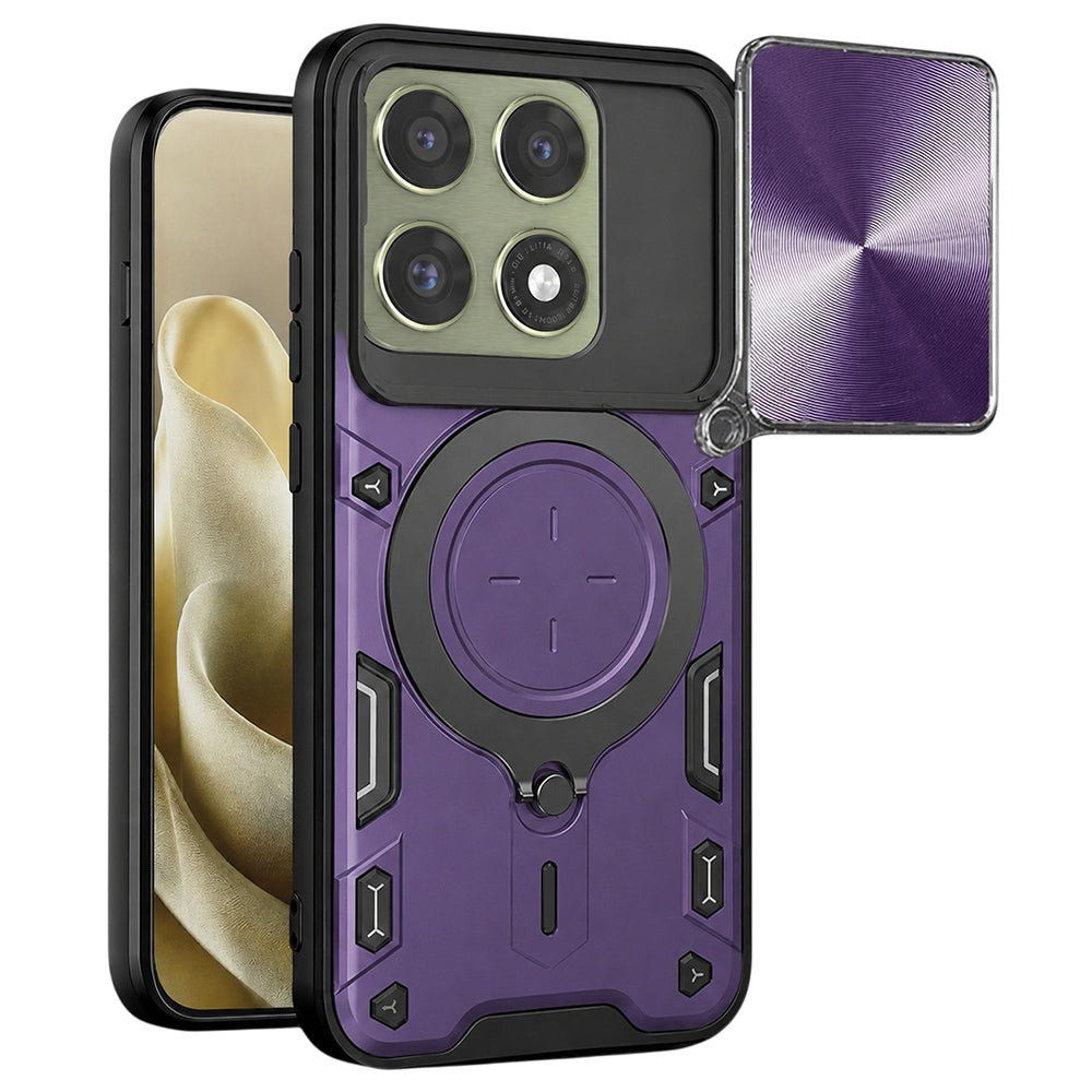 Ovitek za Motorola Edge 70 Pro, Techsuit, CamGuard Pro, Vijoličen